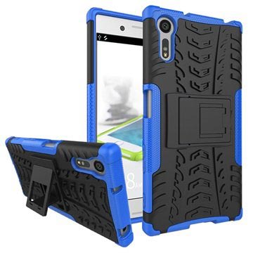 Sony Xperia Xz Xzs Anti Slip Hybrid Case Blauw huismerk kopen in de aanbieding
