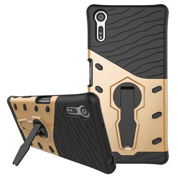 Sony Xperia Xz Xzs Armor Hybrid Case Goud huismerk kopen in de aanbieding