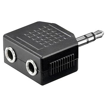 Audio Adapter 35 Mm 2X 35 Mm huismerk kopen in de aanbieding