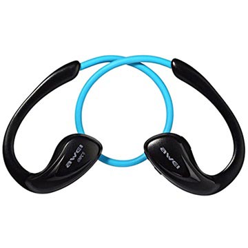 Awei A880Bl In Ear Sports Bluetooth Headset Blauw huismerk kopen in de aanbieding