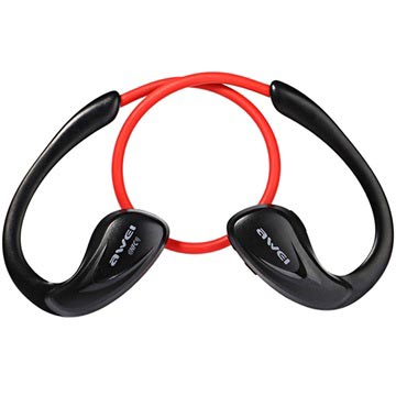 Awei A880Bl In Ear Sports Bluetooth Headset Rood huismerk kopen in de aanbieding