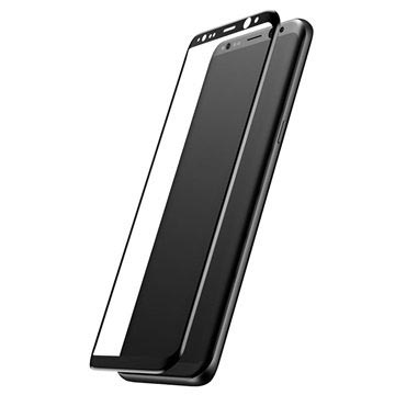 Samsung Galaxy S8 Baseus 3D Arc Glazen Screenprotector Zwart huismerk kopen in de aanbieding