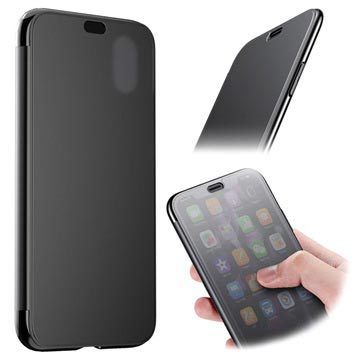 Baseus Touchable Iphone Xs Max Flip Case Zwart huismerk kopen in de aanbieding