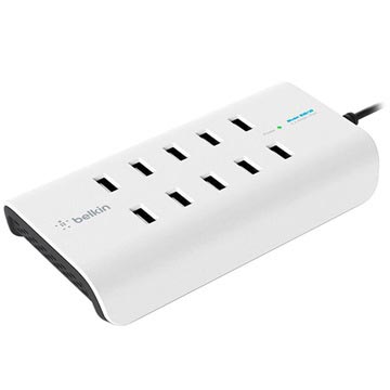 Belkin B2B139 Rockstar 10 Poorts Usb Oplaadstation Wit huismerk kopen in de aanbieding