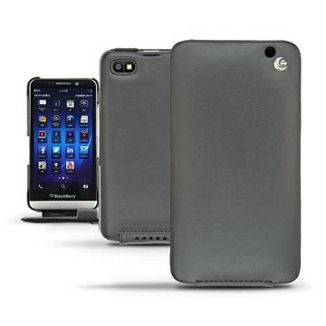 Blackberry Z30 Noreve Tradition Flip Leren Case Zwart huismerk kopen in de aanbieding