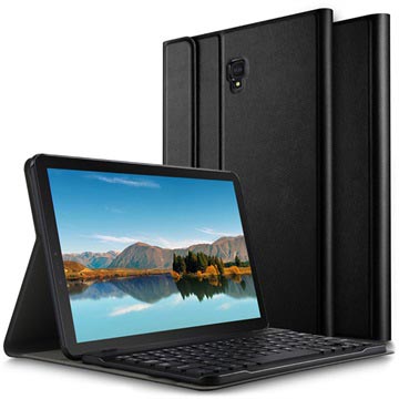 Samsung Galaxy Tab S4 Bluetooth Toetsenbord Hoesje Zwart huismerk kopen in de aanbieding