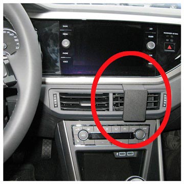 Volkswagen Polo 18 Brodit 855370 Proclip Gebogen Houder huismerk kopen in de aanbieding