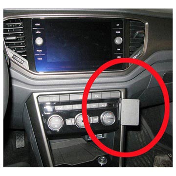 Volkswagen T Roc 18 Brodit 855385 Proclip Gebogen Houder huismerk kopen in de aanbieding