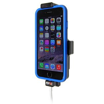 Iphone 6 6S 7 8 Brodit Autohouder Met Kabel Bevestiging Zwart huismerk kopen in de aanbieding