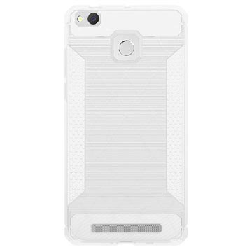 Xiaomi Redmi 3 Pro 3X Brushed Tpu Case Carbon Fiber Doorzichtig huismerk kopen in de aanbieding