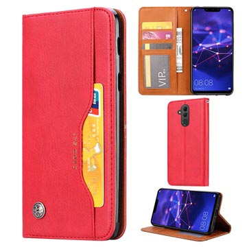 Card Set Serie Huawei Mate 20 Lite Wallet Case Rood huismerk kopen in de aanbieding