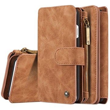 Iphone 7 8 Caseme 2 In 1 Wallet Case Bruin huismerk kopen in de aanbieding