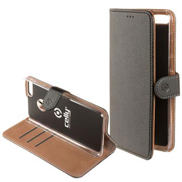 Celly Wally Huawei Y9 2018 Portemonnee Hoesje Zwart huismerk kopen in de aanbieding