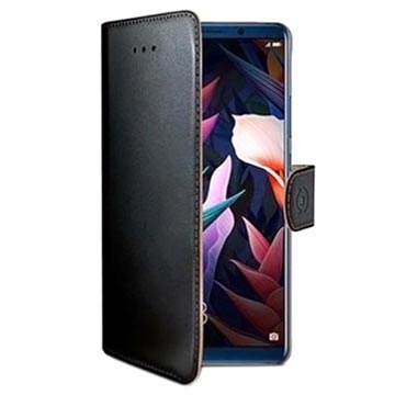 Huawei Mate 10 Pro Celly Wally Wallet Case Zwart huismerk kopen in de aanbieding