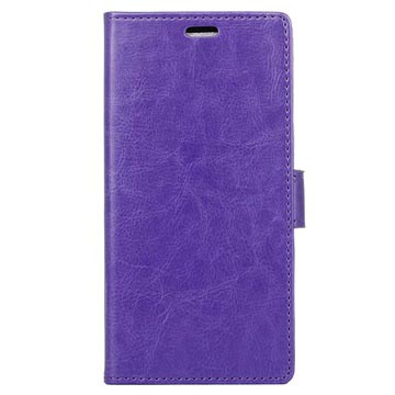 Huawei Honor 9 Klassiek Wallet Case Paars huismerk kopen in de aanbieding