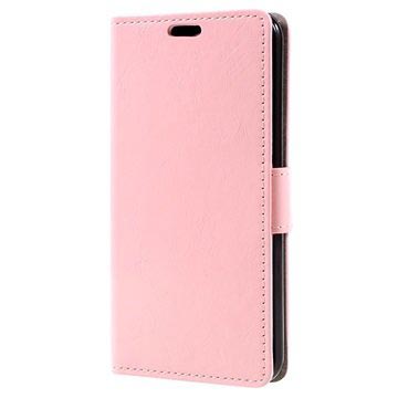 Lg K4 2017 Klassiek Portemonnee Hoesje Roze huismerk kopen in de aanbieding