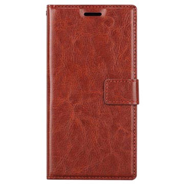 Sony Xperia Xz1 Klassiek Wallet Case Bruin huismerk kopen in de aanbieding