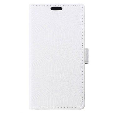 Huawei Honor 6X Krokodil Wallet Case Wit huismerk kopen in de aanbieding Huawei Honor 6X Krokodil Wallet Case Wit huismerk kopen in de aanbieding