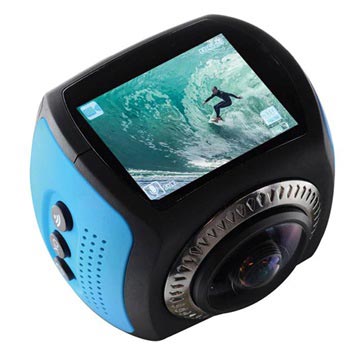 Discovery Adventures Territory 360A Graden Hd Wifi Action Camera Zwart Blauw huismerk kopen in de aanbieding