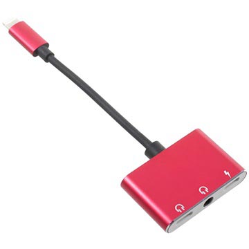 Dual Lightning 35Mm Audio Adapter Iphone X88 Plus Rood huismerk kopen in de aanbieding Dual Lightning 35Mm Audio Adapter Iphone X88 Plus Rood huismerk kopen in de aanbieding