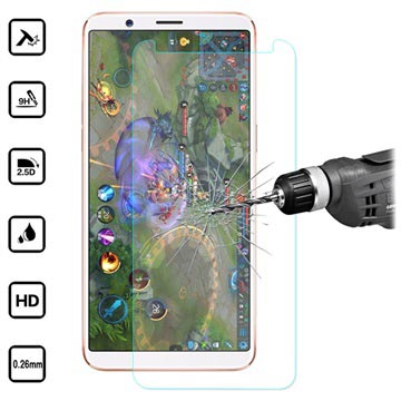 Enkay Oppo R11S Glazen Screenprotector 9H 25D Doorzichtig huismerk kopen in de aanbieding