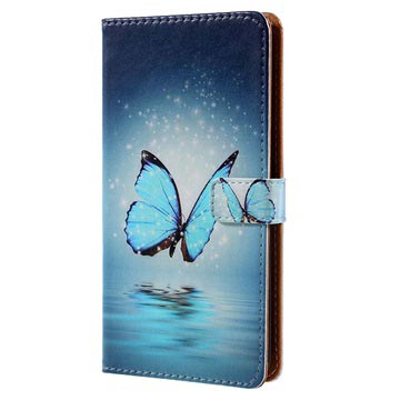 Nokia 8 Fashionable Series Wallet Case Blauw Vlinder huismerk kopen in de aanbieding Nokia 8 Fashionable Series Wallet Case Blauw Vlinder huismerk kopen in de aanbieding