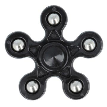 Flower Hand Fidget Spinner Zwart huismerk kopen in de aanbieding