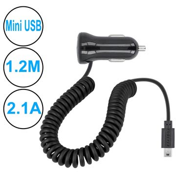 Forever M 01 21A Mini Usb Autolader Zwart huismerk kopen in de aanbieding