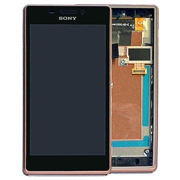 Sony Xperia M2 Aqua Front Cover Lcd Display Koper huismerk kopen in de aanbieding