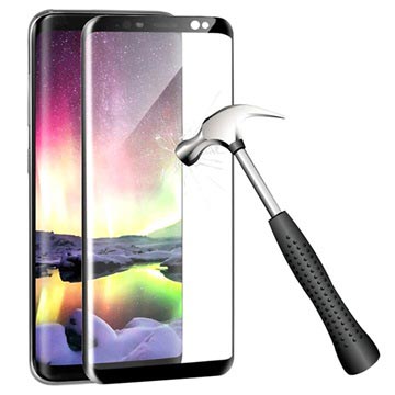Samsung Galaxy S9 Full Cover Glazen Screenprotector Zwart huismerk kopen in de aanbieding