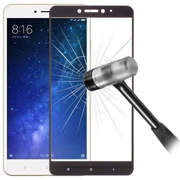 Xiaomi Mi Max 2 Full Cover Glazen Screenprotector Zwart huismerk kopen in de aanbieding