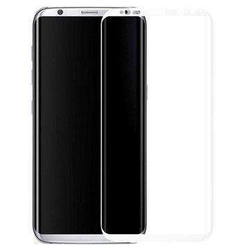 Samsung Galaxy S8 Complete Bedekking Glazen Screenprotector Wit huismerk kopen in de aanbieding Samsung Galaxy S8 Complete Bedekking Glazen Screenprotector Wit huismerk kopen in de aanbieding