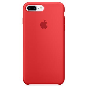 Iphone 7 Plus 8 Apple Siliconen Hoesje Mqh12Zma Rood huismerk kopen in de aanbieding