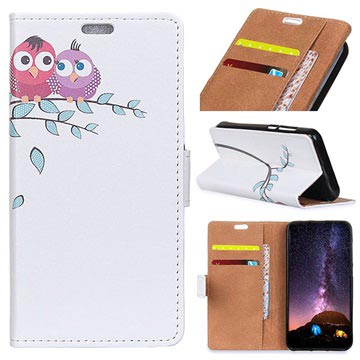 Glam Series Huawei Mate 20 Pro Wallet Case Uilen huismerk kopen in de aanbieding Glam Series Huawei Mate 20 Pro Wallet Case Uilen huismerk kopen in de aanbieding