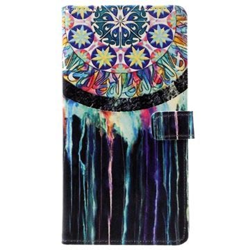 Huawei P10 Plus Glam Series Wallet Case Dromenvanger huismerk kopen in de aanbieding