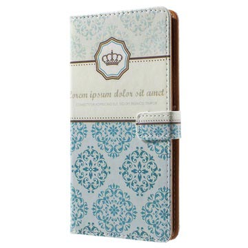 Sony Xperia Xz1 Glam Series Wallet Case Lorem Ipsum huismerk kopen in de aanbieding