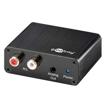 Goobay Digitalanalog Audio Converter Zwart huismerk kopen in de aanbieding
