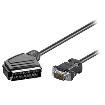 Goobay Scart Vga Adapter Kabel 75M huismerk kopen in de aanbieding