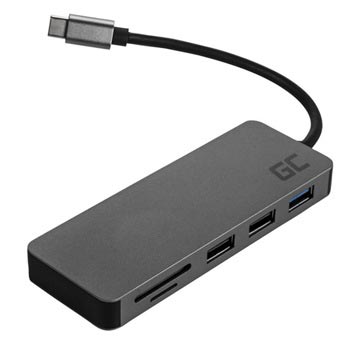 Green Cell 7 In 1 Usb C Hub Adapter Qc 40 Pd Samsung Dex 4K Sd Microsd huismerk kopen in de aanbieding Green Cell 7 In 1 Usb C Hub Adapter Qc 40 Pd Samsung Dex 4K Sd Microsd huismerk kopen in de aanbieding
