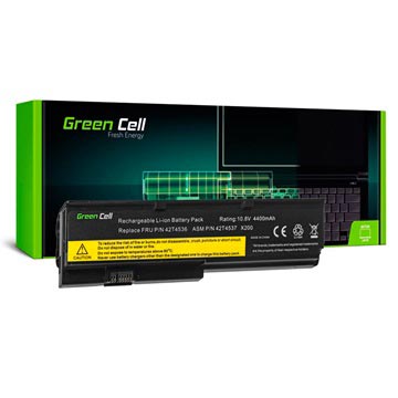 Green Cell Accu Lenovo Thinkpad X200 X200S X201 X201I 4400Mah huismerk kopen in de aanbieding