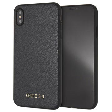 Guess Iridescent Collection Iphone Xs Max Cover Zwart huismerk kopen in de aanbieding