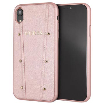 Guess Kaia Designer Iphone Xr Cover Rose Gold huismerk kopen in de aanbieding