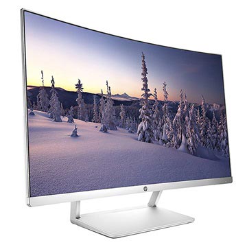 Hp 27 Full Hd 27 Curved Led Monitor Zilver Wit huismerk kopen in de aanbieding