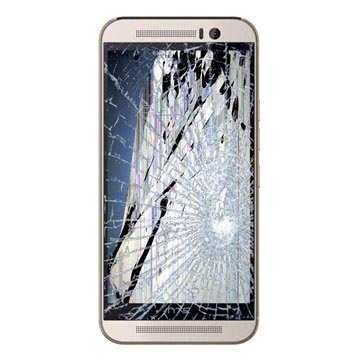 Htc One M9 Lcd Touchscreen Reparatie Goud Zilver huismerk kopen in de aanbieding
