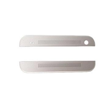 Htc One Top Bottom Cover Zilver huismerk kopen in de aanbieding