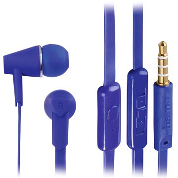 Hama Joy Series In Ear Stereo Koptelefoon 35Mm Blauw huismerk kopen in de aanbieding Hama Joy Series In Ear Stereo Koptelefoon 35Mm Blauw huismerk kopen in de aanbieding