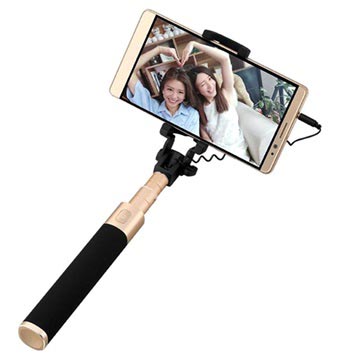 Huawei Af11 Universele Selfie Stick Met Kabel 2451993 Zwart huismerk kopen in de aanbieding