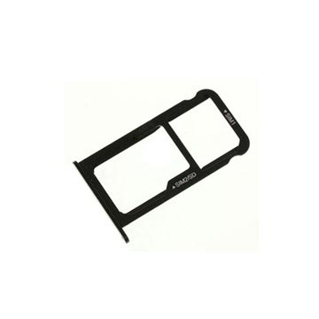 Huawei P10 Plus Sim Microsd Kaart Drager Zwart huismerk kopen in de aanbieding