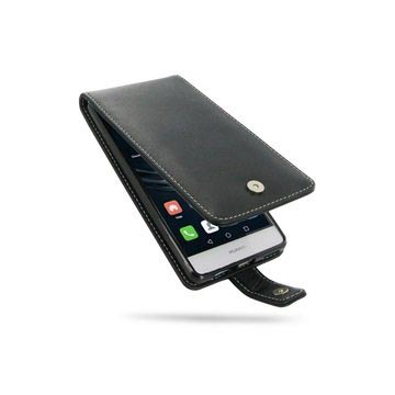 Huawei P9 Plus Pdair Deluxe Flip Leren Case Zwart huismerk kopen in de aanbieding