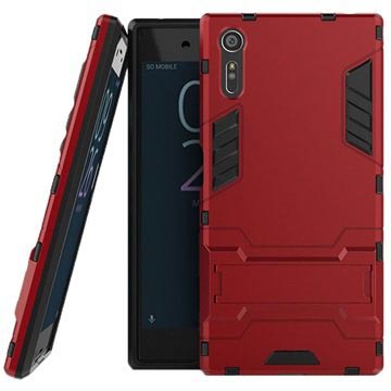 Sony Xperia Xz Xzs Hybrid Case Rood huismerk kopen in de aanbieding